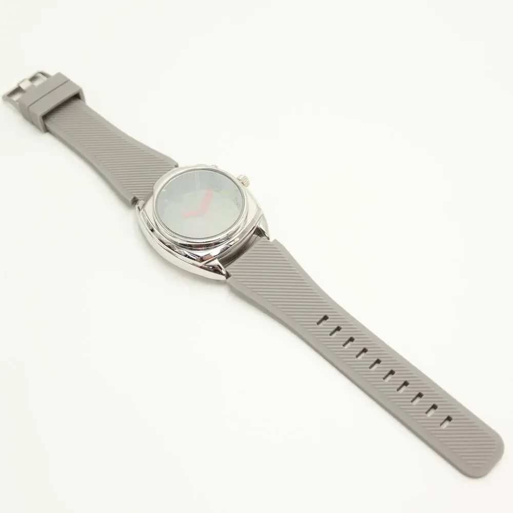 Can You Imagine Infinity Optics Mirror Black Light 45mm Watch Retro WORKING